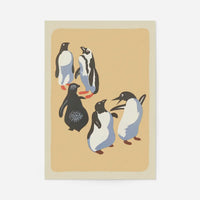 Penguins Illustration Print by Elena Pavlovna Gertik