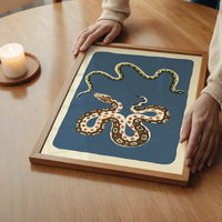 Snakes Illustration Print by Elena Pavlovna Gertik