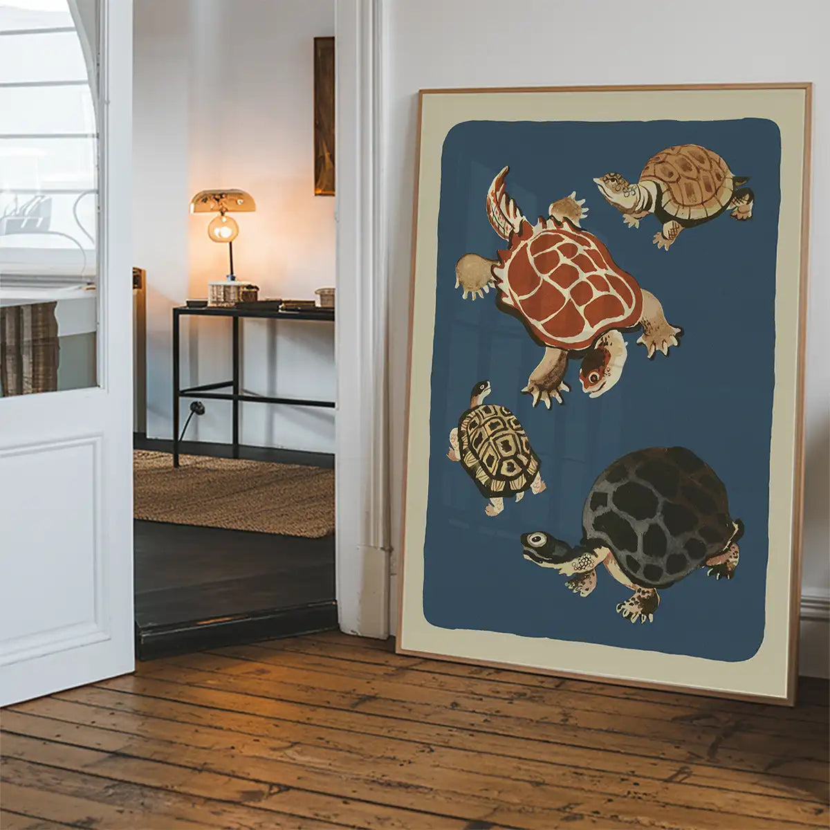 Tortoises Illustration Print by Elena Pavlovna Gertik