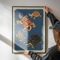Tortoises Illustration Print by Elena Pavlovna Gertik