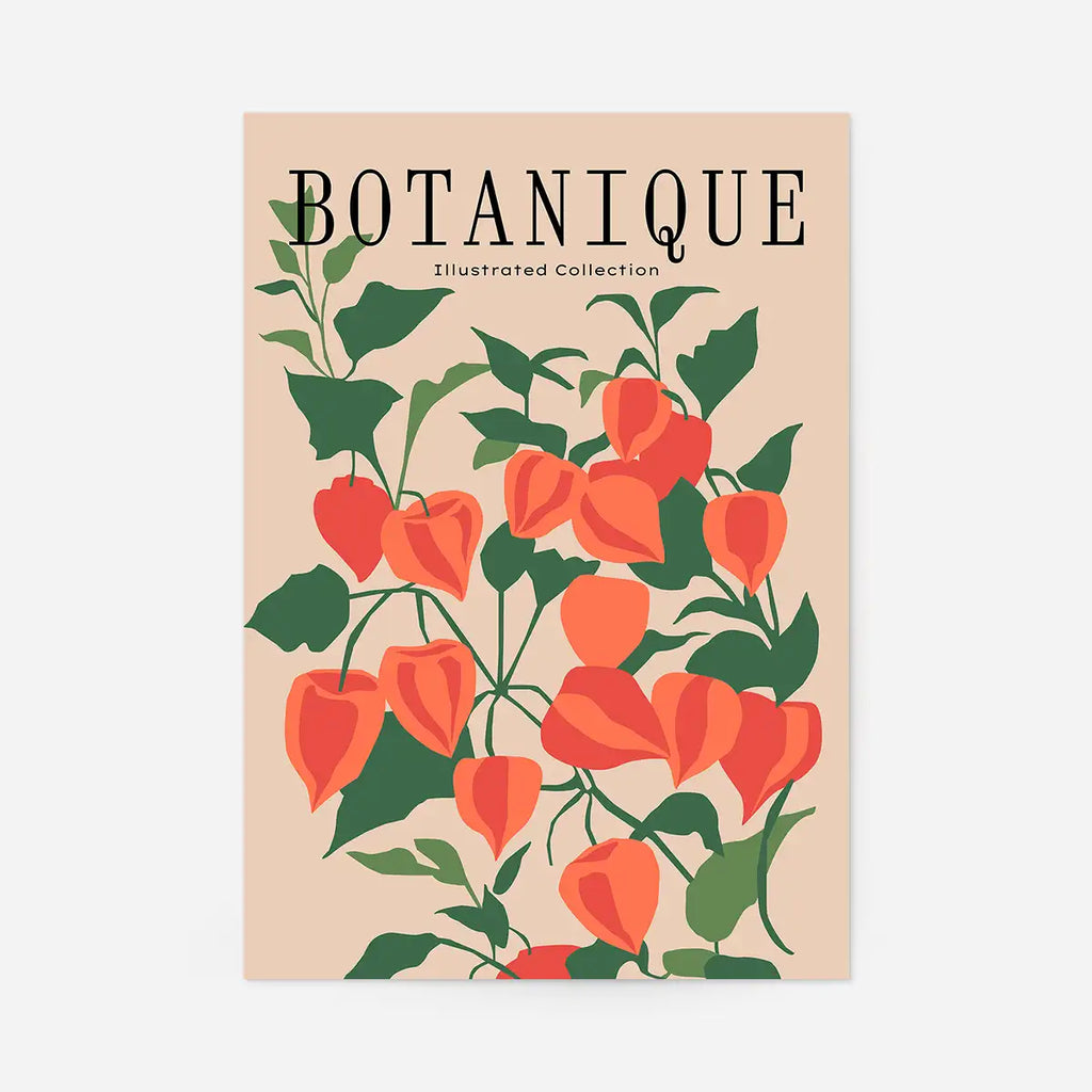 Botanique Illustrated Floral Print
