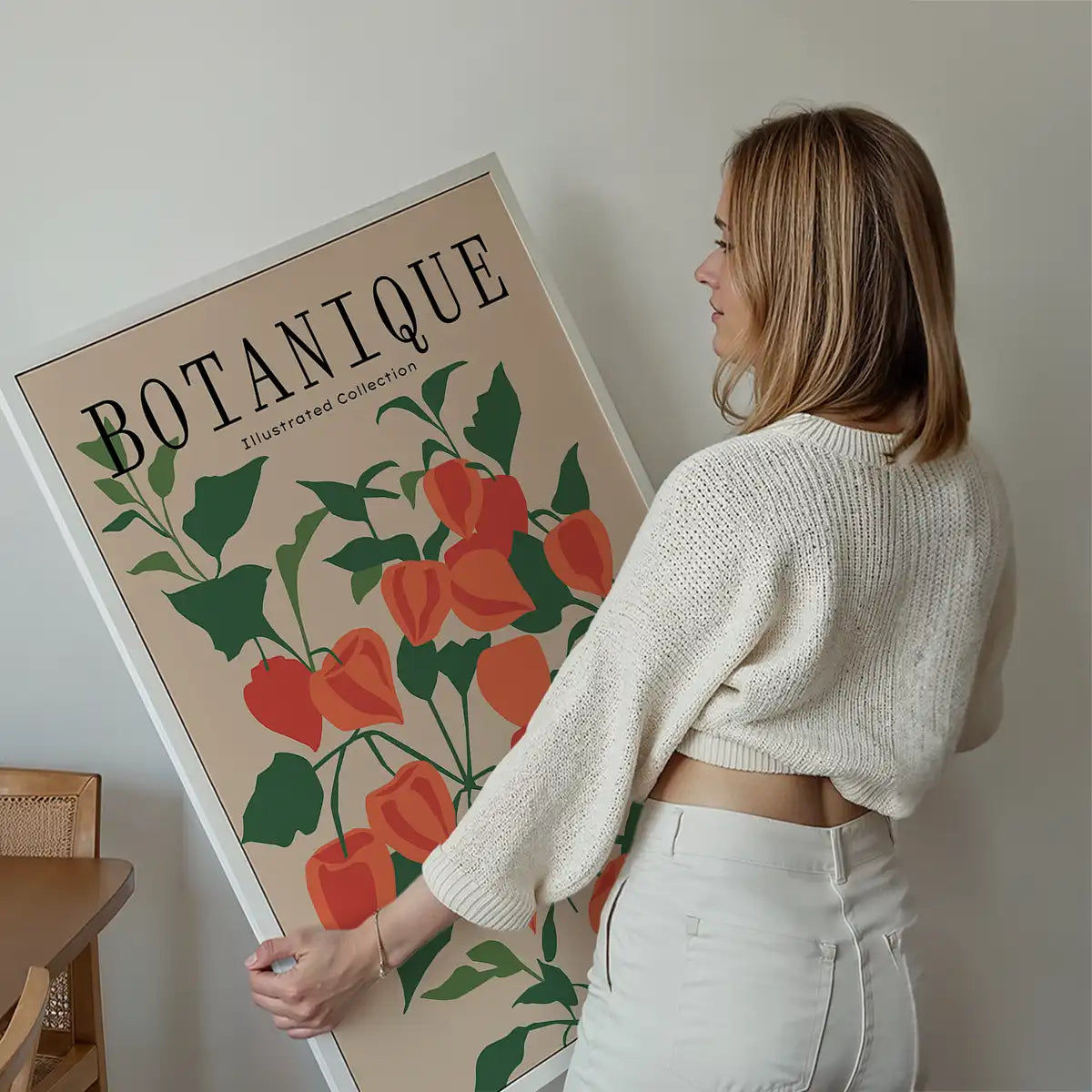 Botanique Illustrated Floral Print