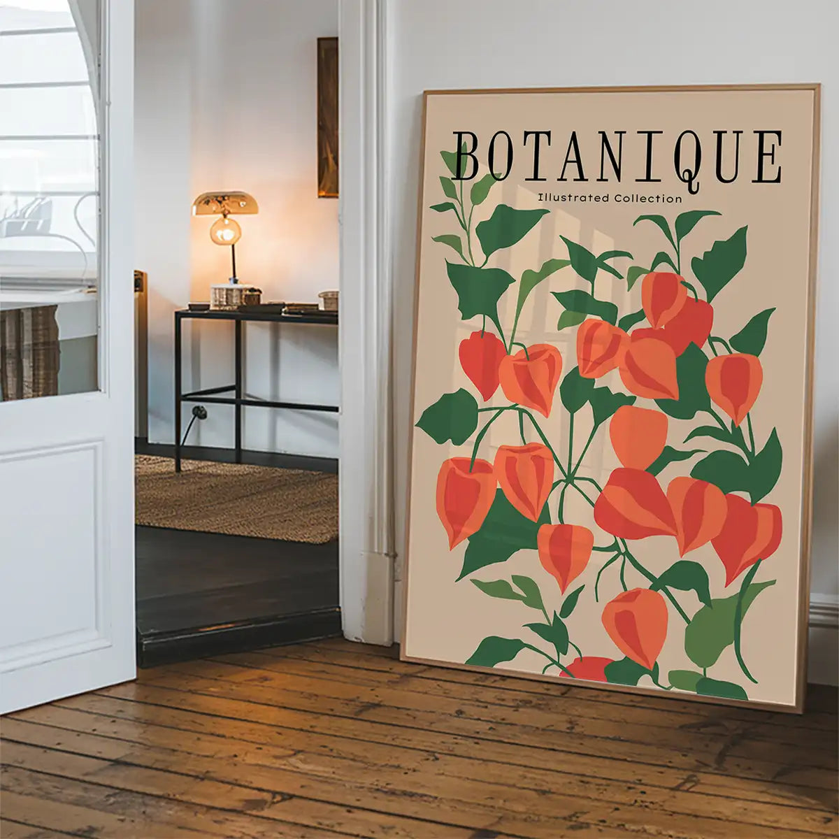 Botanique Illustrated Floral Print