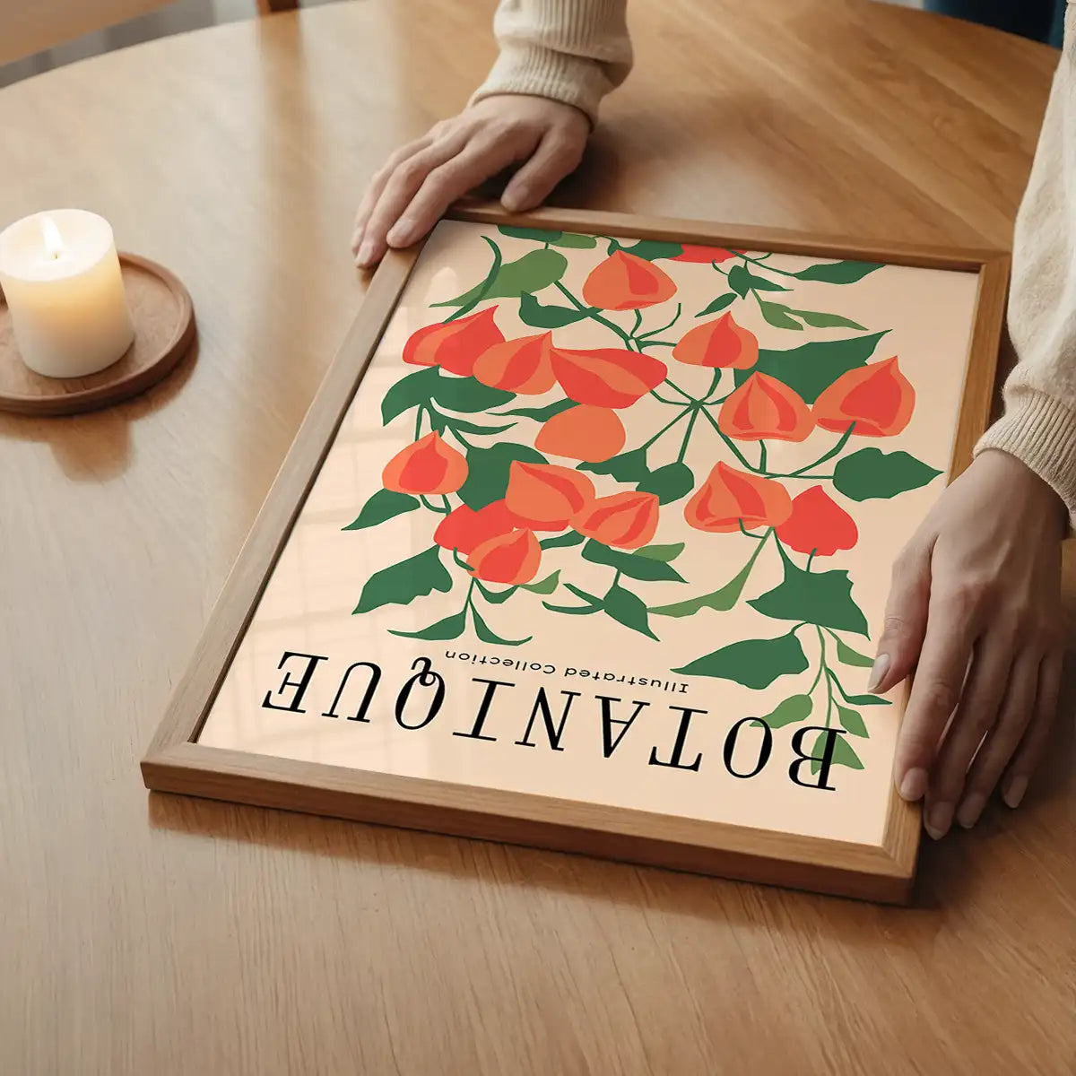 Botanique Illustrated Floral Print