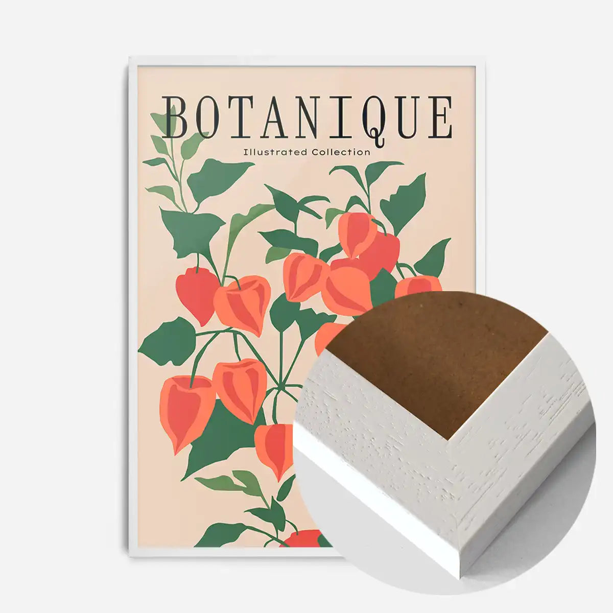 Botanique Illustrated Floral Print