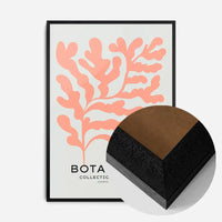 Botanique Minimal Floral Cut Out Print