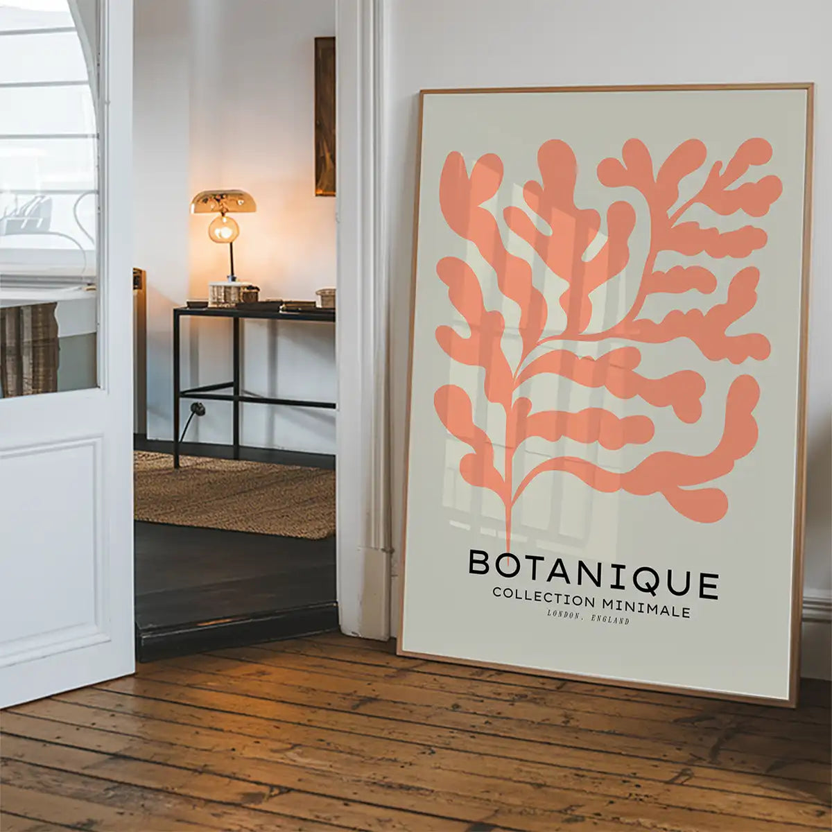 Botanique Minimal Floral Cut Out Print