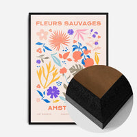 Fleurs Sauvages Amsterdam Flower Print