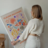 Fleurs Sauvages Amsterdam Flower Print