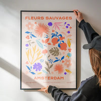 Fleurs Sauvages Amsterdam Flower Print