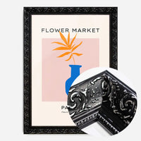Paris Flower Market Minimal Vase Print