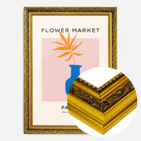 Paris Flower Market Minimal Vase Print
