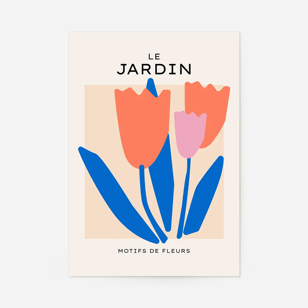 Le Jardin Floral Print