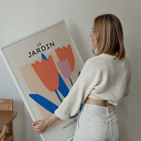 Le Jardin Floral Print