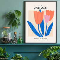 Le Jardin Floral Print