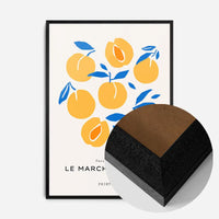 Paris Farmers Market Peaches Print