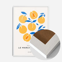 Paris Farmers Market Peaches Print