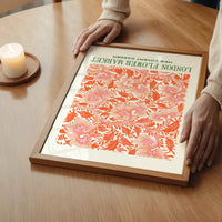 London Flower Market Covent Garden Print