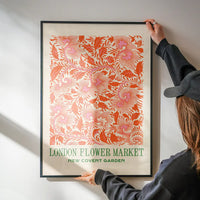 London Flower Market Covent Garden Print
