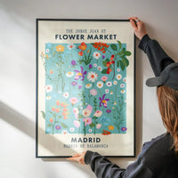 Madrid Flower Market Print