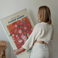 New London Flower Market Print