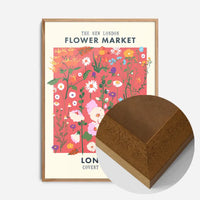 New London Flower Market Print
