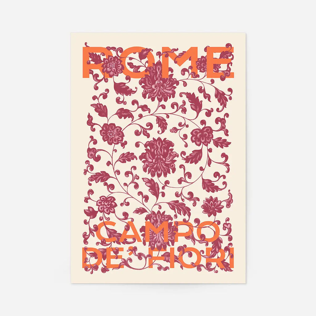 Rome Floral Print