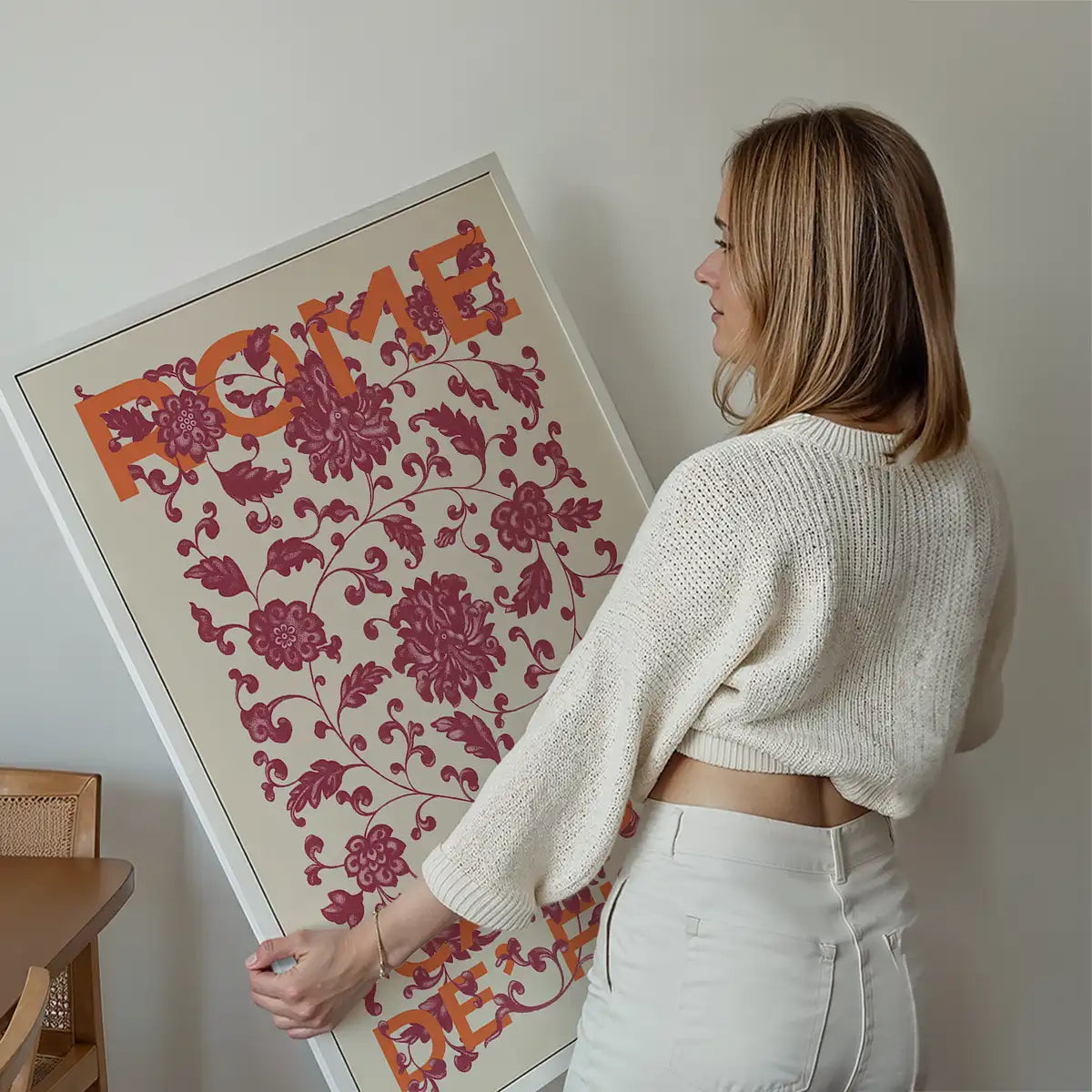 Rome Floral Print