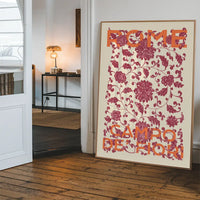 Rome Floral Print