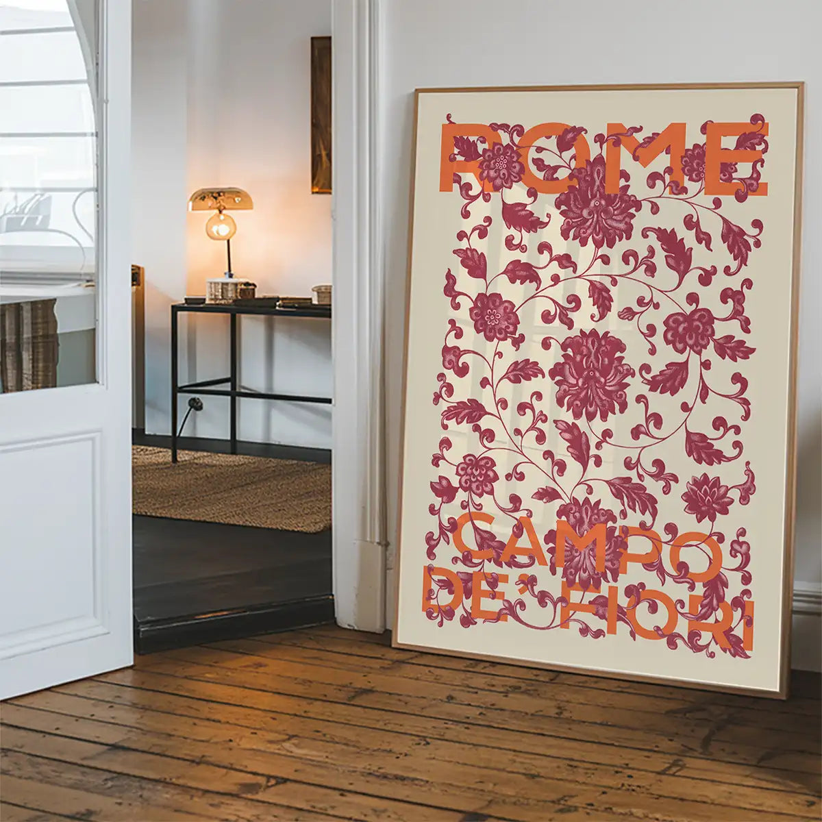 Rome Floral Print