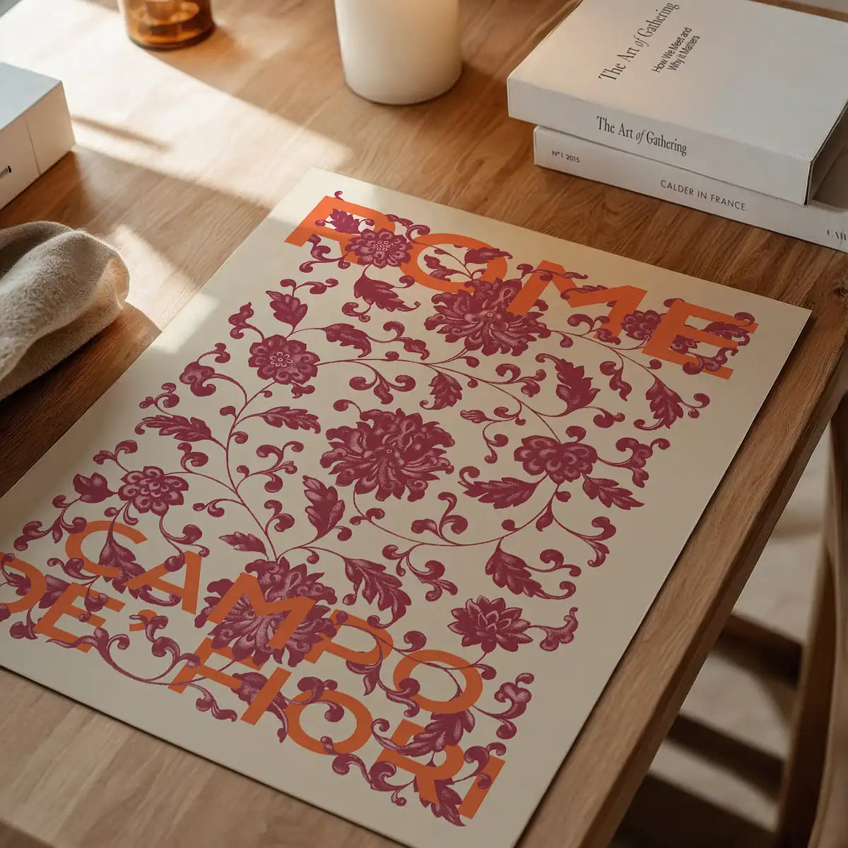 Rome Floral Print