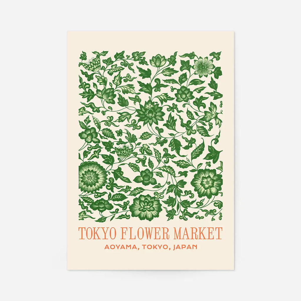 Tokyo Flower Market Print