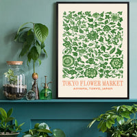 Tokyo Flower Market Print