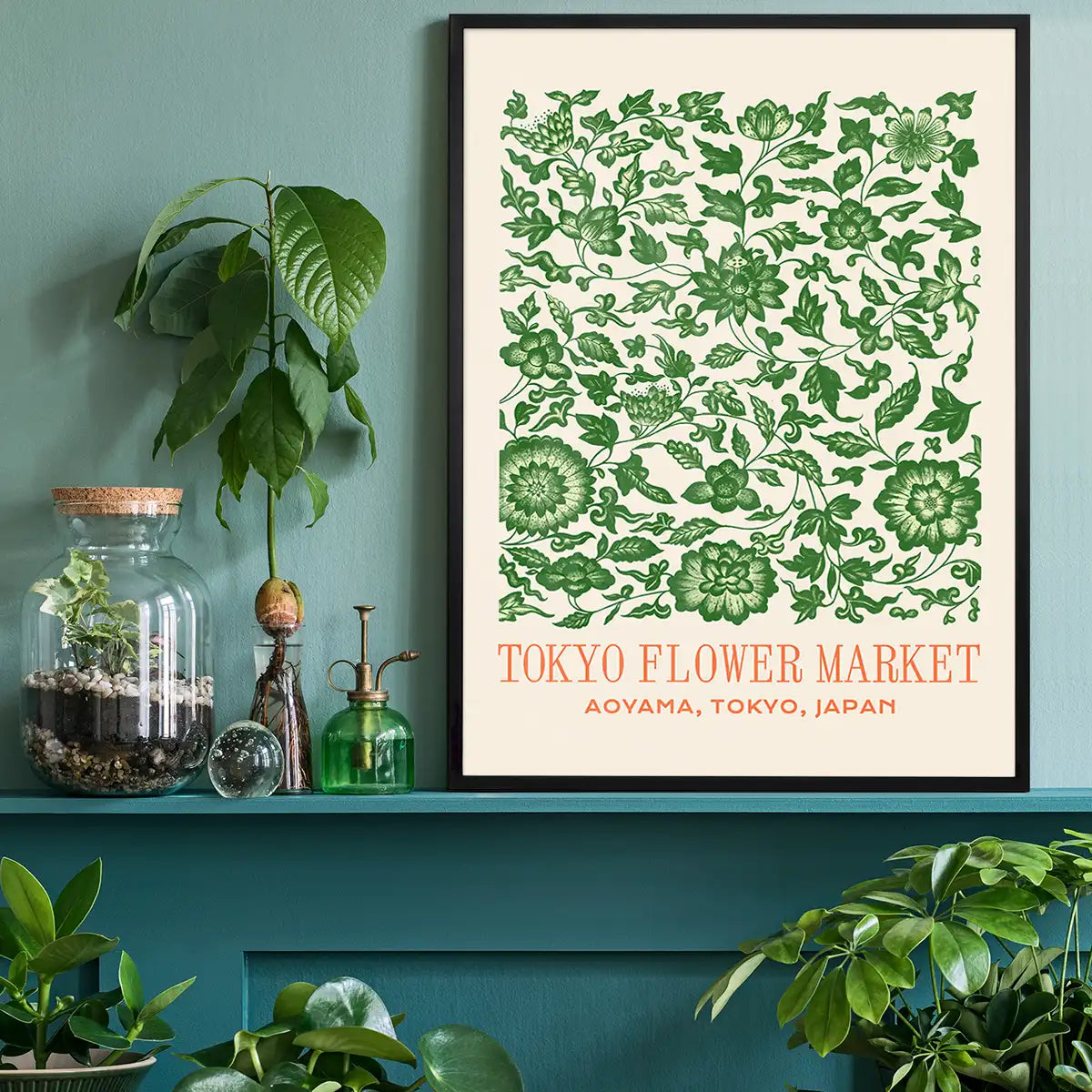 Tokyo Flower Market Print