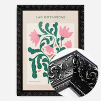 Las Botanicas Illustrated Flower Roses Print