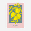 Le Citron Vintage Lemons Print