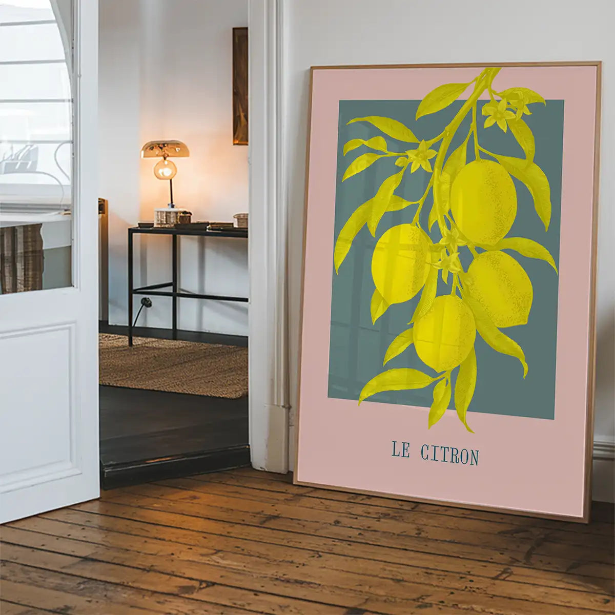 Le Citron Vintage Lemons Print