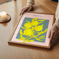 Le Citron Vintage Lemons Print