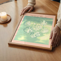 A Group Of Carnations Pastel Flowers Print