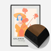 Flower Gallery Minimal Art Print