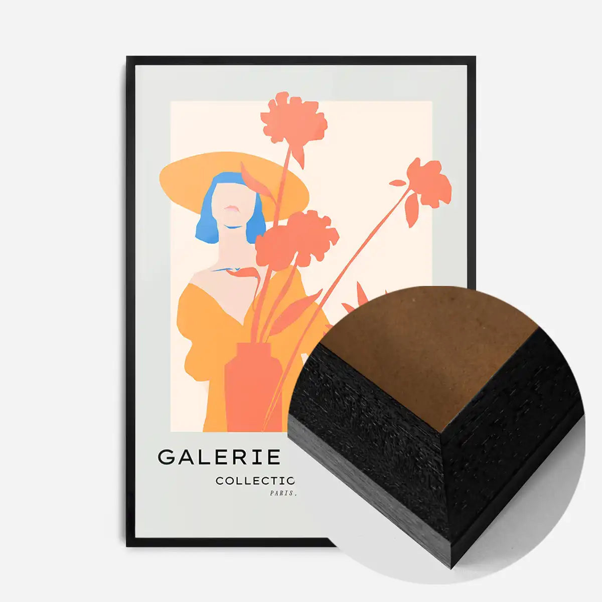 Flower Gallery Minimal Art Print