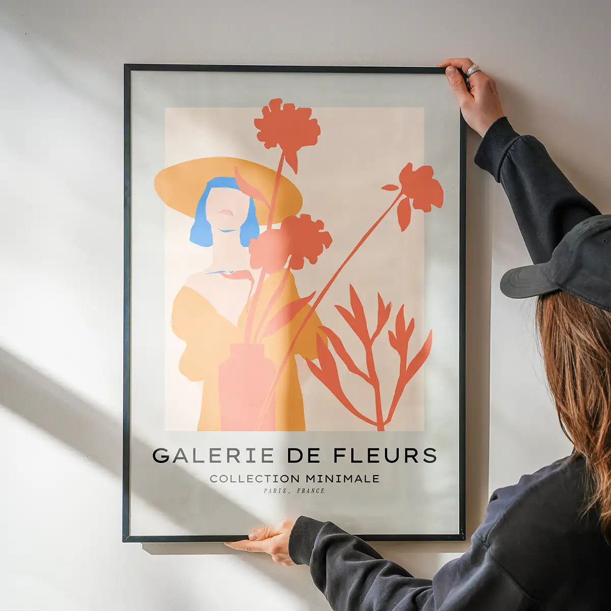 Flower Gallery Minimal Art Print