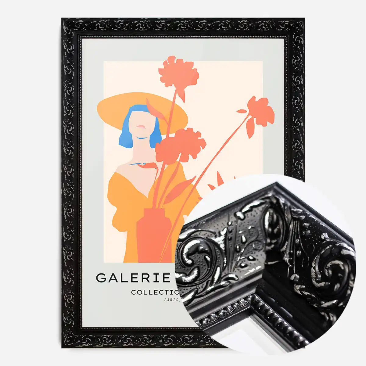 Flower Gallery Minimal Art Print