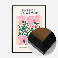 Market Season Minimal Flowers Art Print