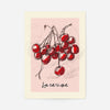 La Cerise Cherries Abstract Drawing Print
