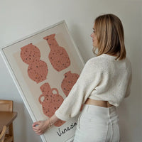 Venetian Vases Terrazo Illustration Print