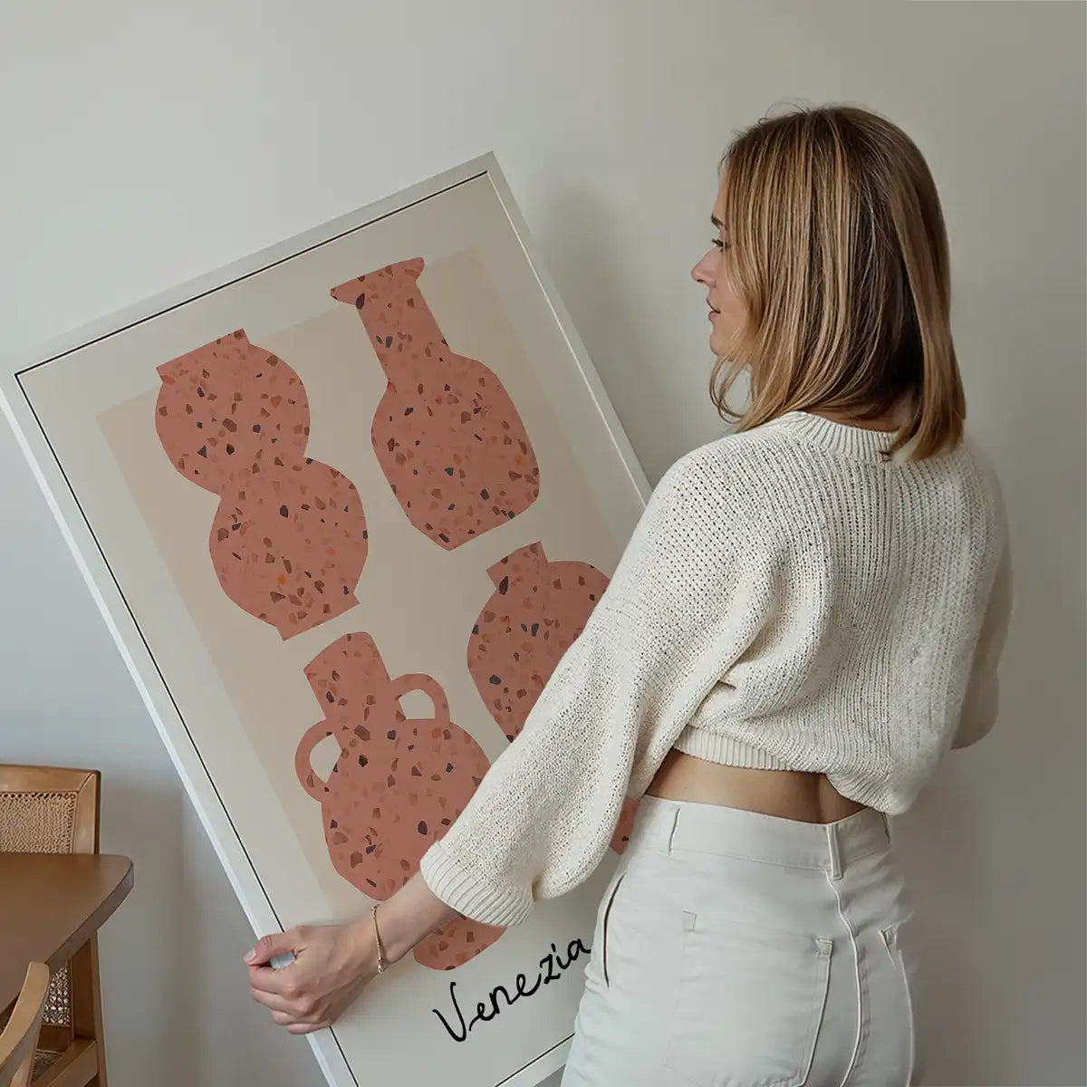 Venetian Vases Terrazo Illustration Print