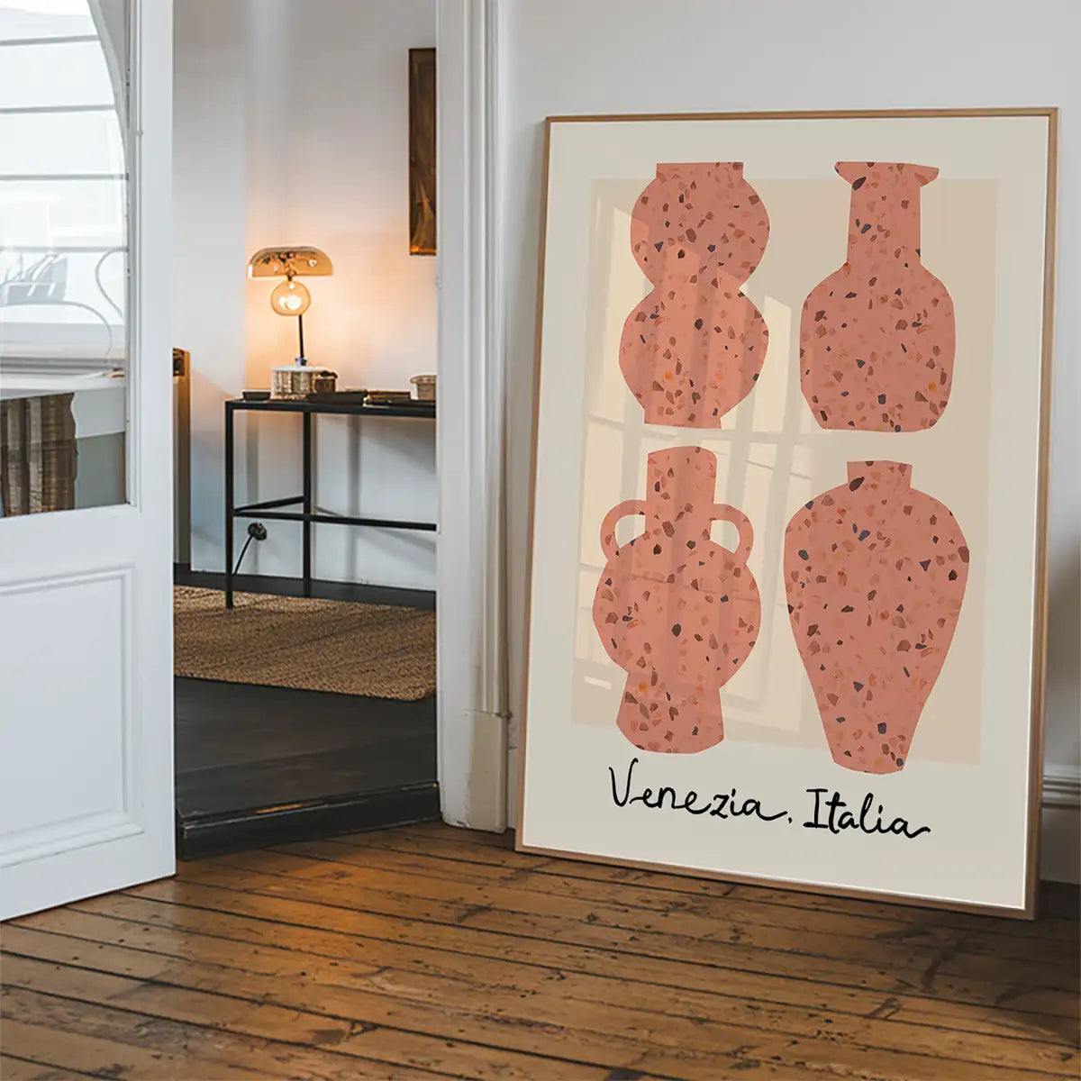 Venetian Vases Terrazo Illustration Print