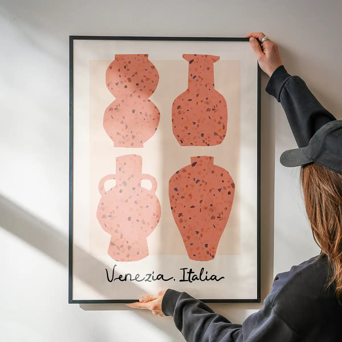Venetian Vases Terrazo Illustration Print
