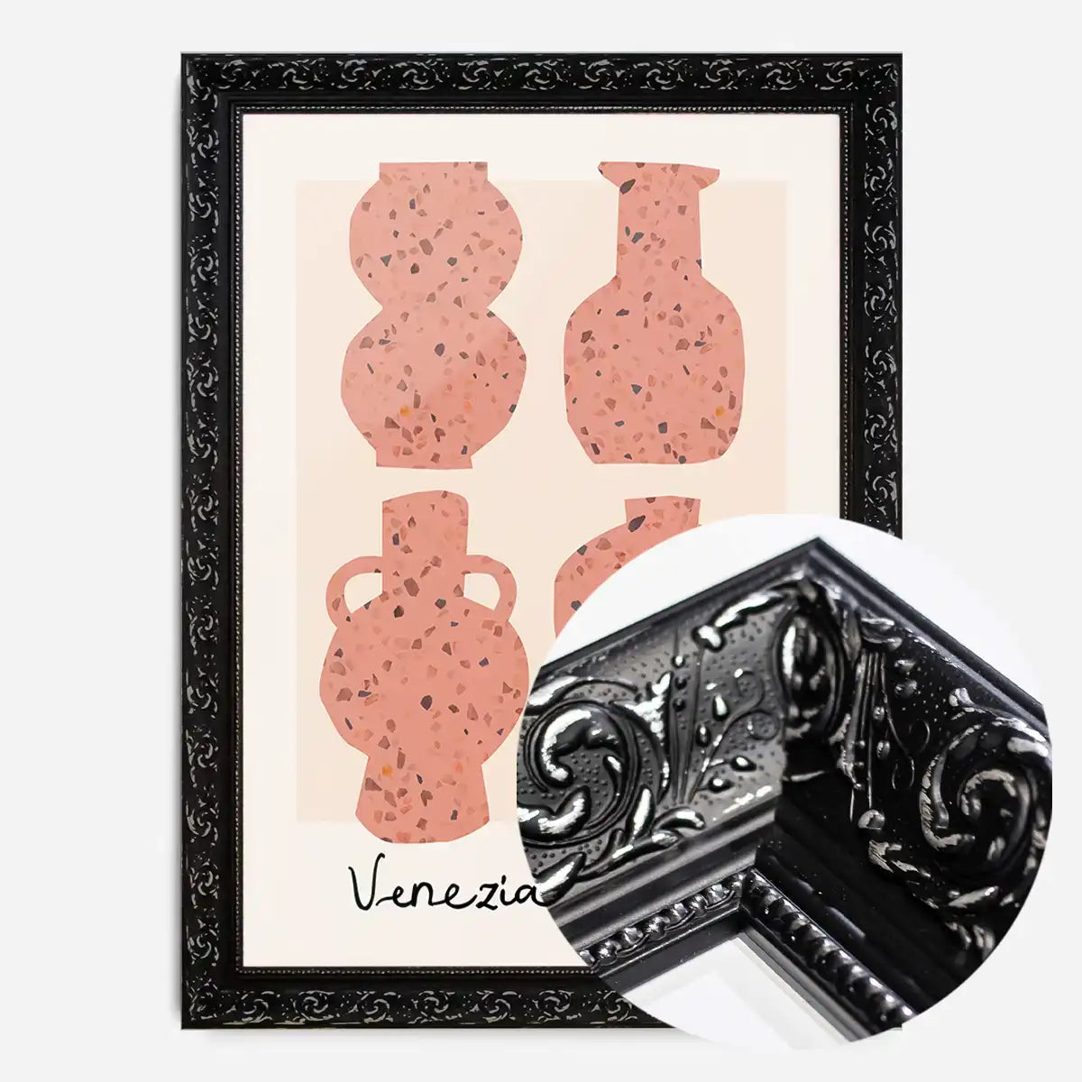 Venetian Vases Terrazo Illustration Print